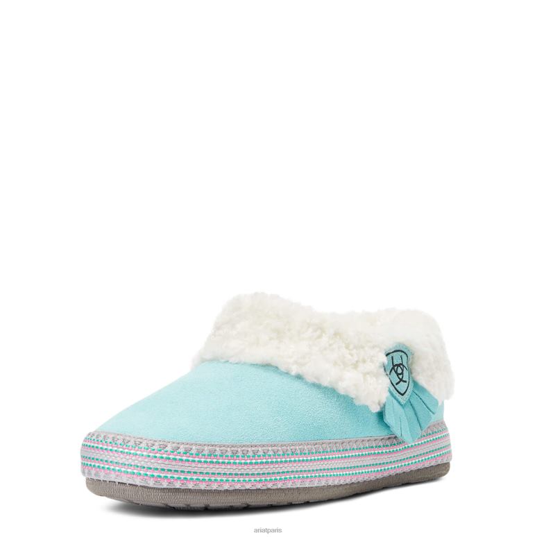 RJ66P2497 pantoufle mélodie Ariat chaussure turquoise femmes