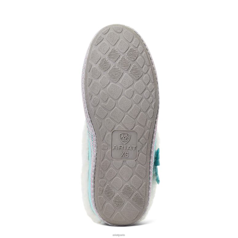 RJ66P2497 pantoufle mélodie Ariat chaussure turquoise femmes