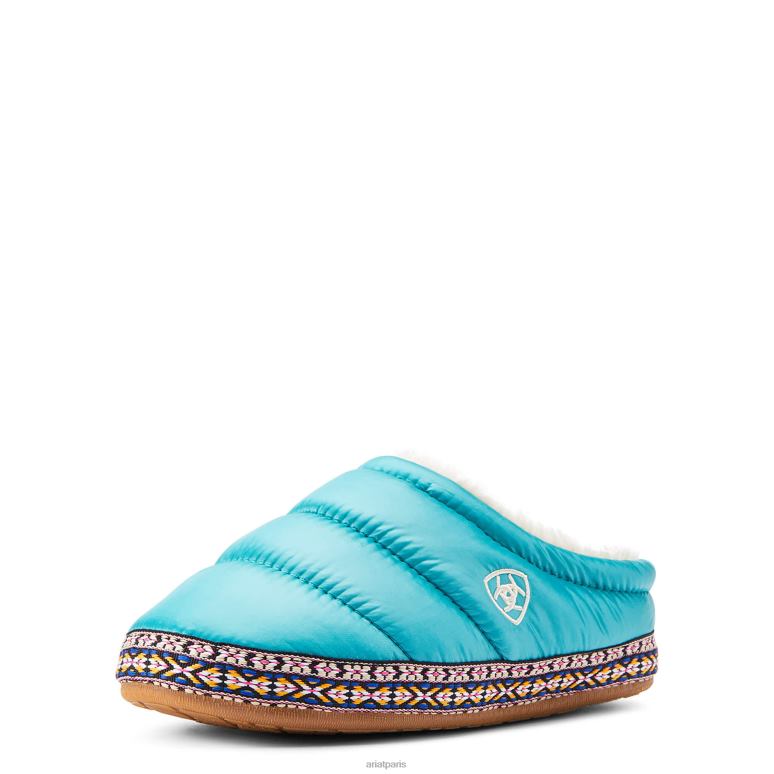 RJ66P2502 pantoufle sabot crius Ariat chaussure turquoise femmes