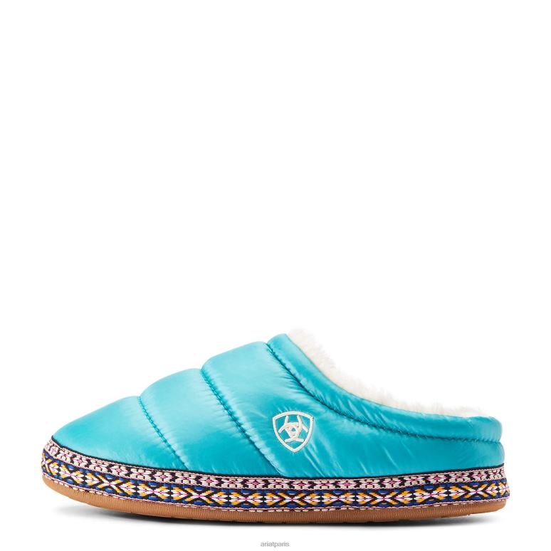 RJ66P2502 pantoufle sabot crius Ariat chaussure turquoise femmes