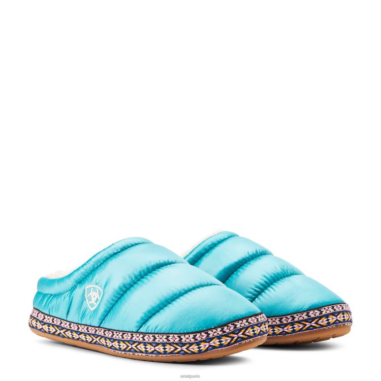 RJ66P2502 pantoufle sabot crius Ariat chaussure turquoise femmes
