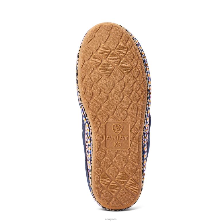 RJ66P2503 pantoufle sabot crius Ariat chaussure marine femmes