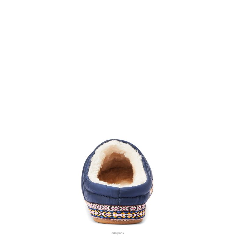 RJ66P2503 pantoufle sabot crius Ariat chaussure marine femmes