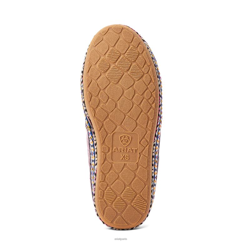 RJ66P2504 pantoufle sabot crius Ariat chaussure rose femmes