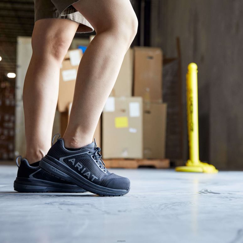 RJ66P2392 chaussure de sécurité à embout composite Outpace Ariat chaussure noir femmes