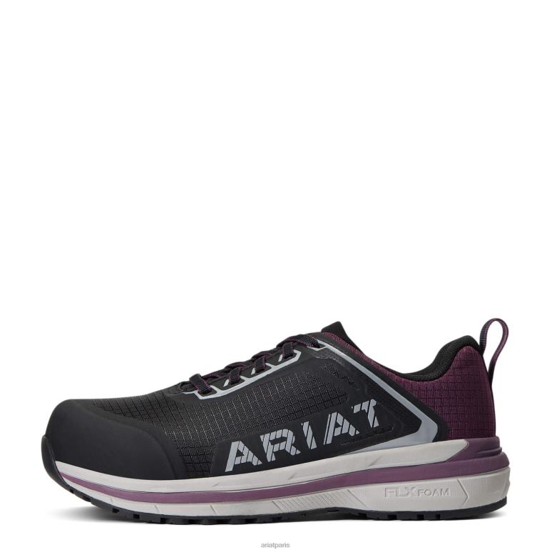 RJ66P2395 chaussure de sécurité à embout composite Outpace Ariat chaussure ombre violette femmes