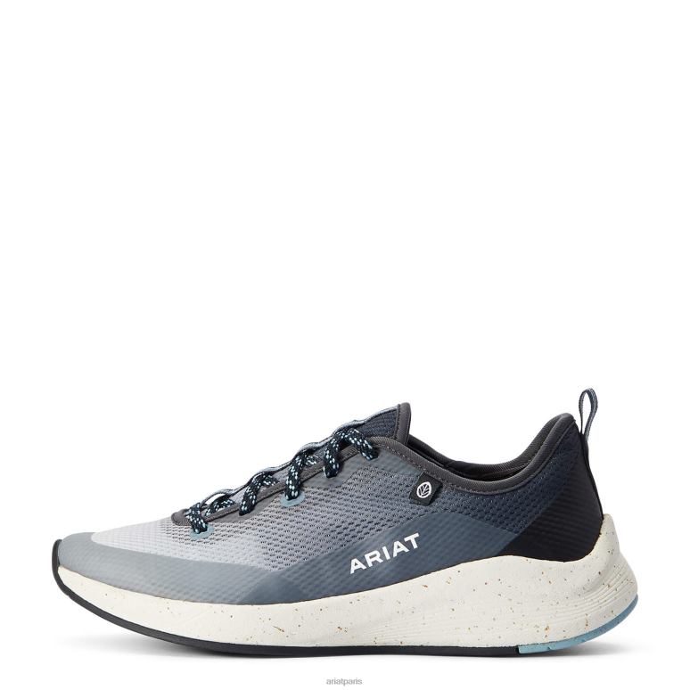 RJ66P2399 coureur de quart Ariat chaussure gris fumé femmes
