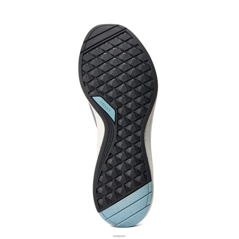 RJ66P2399 coureur de quart Ariat chaussure gris fumé femmes