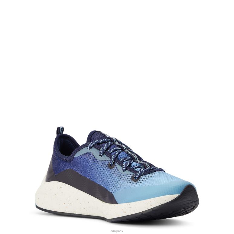 RJ66P2400 coureur de quart Ariat chaussure vagues bleues femmes