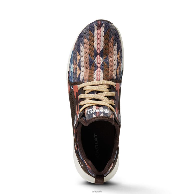 RJ66P2407 fusible Ariat chaussure impression de couverture neutre femmes