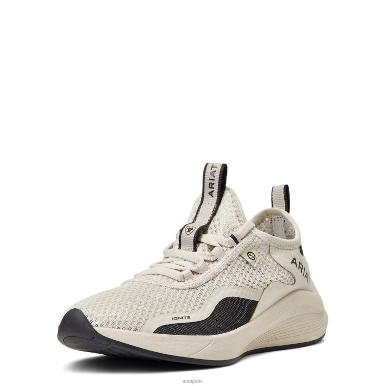 RJ66P2408 enflammer l'éco Ariat chaussure crème femmes