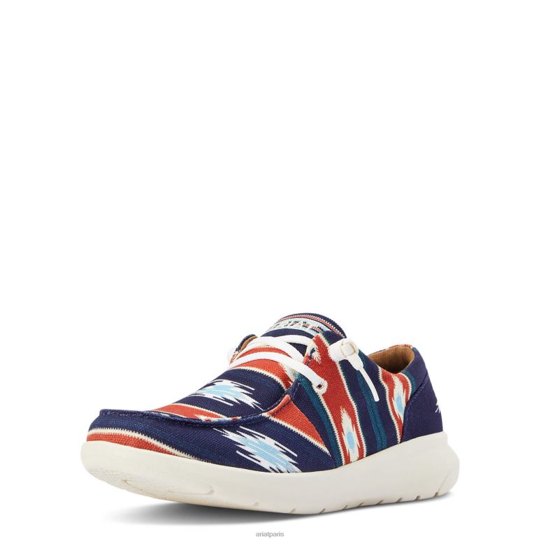 RJ66P2422 Hilo Chimayo Ariat chaussure cristo marine femmes