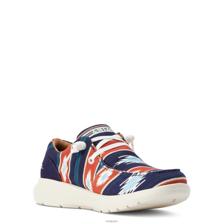 RJ66P2422 Hilo Chimayo Ariat chaussure cristo marine femmes