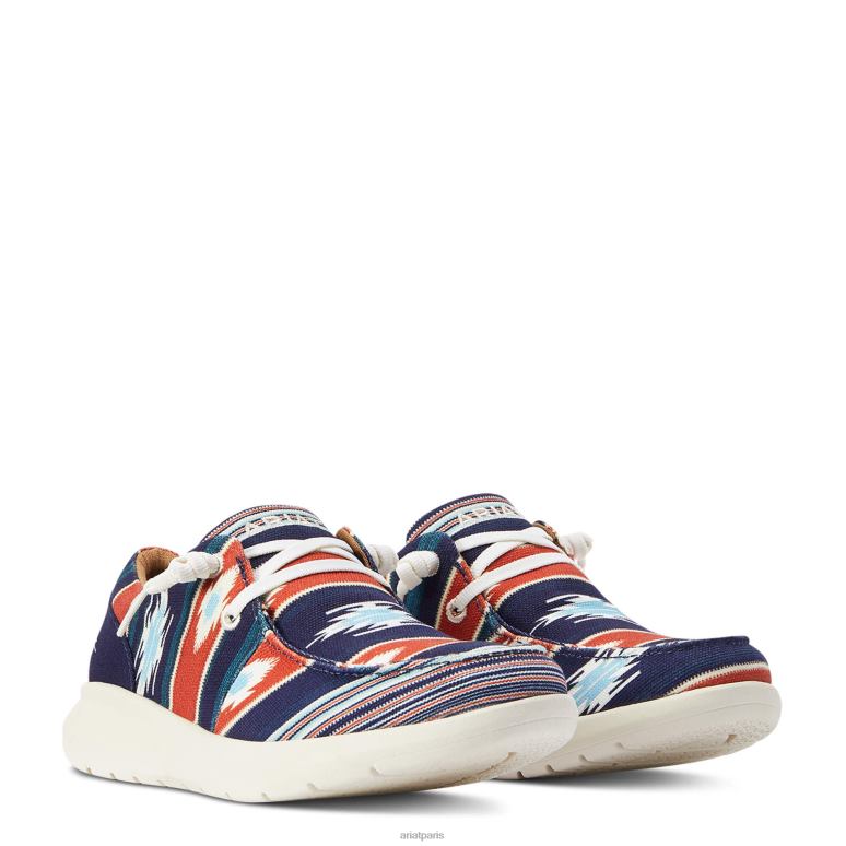 RJ66P2422 Hilo Chimayo Ariat chaussure cristo marine femmes
