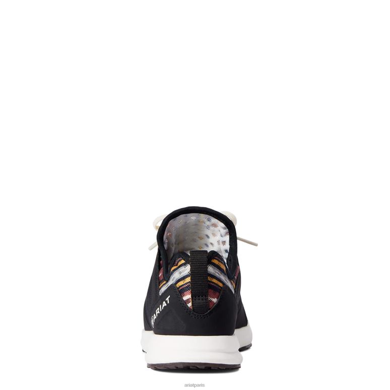 RJ66P2423 fusible Ariat chaussure serape bordeaux femmes