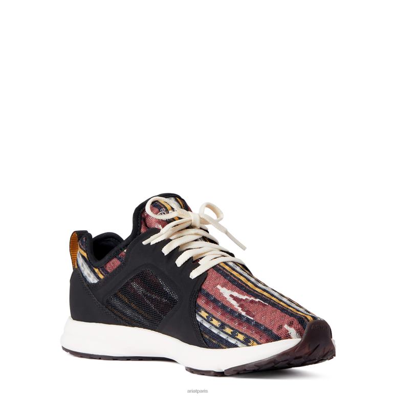 RJ66P2423 fusible Ariat chaussure serape bordeaux femmes