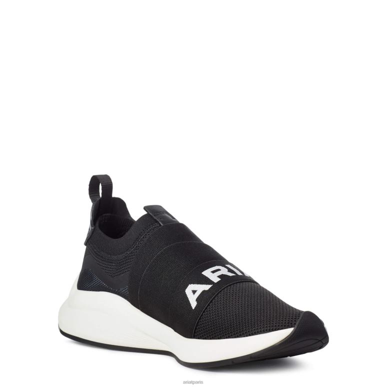 RJ66P2438 enflammer les slip-on Ariat chaussure noir femmes