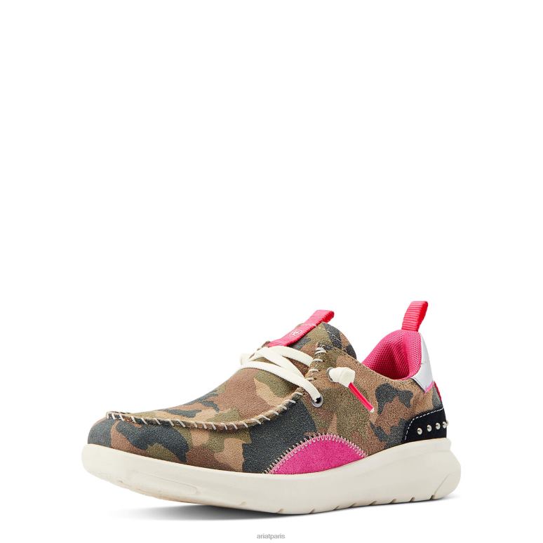 RJ66P2439 goujons hilo Ariat chaussure camouflage avec désinvolture femmes
