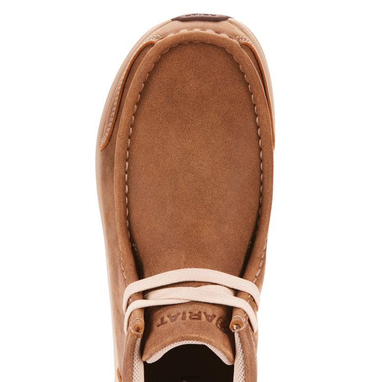 RJ66P2440 cracheur de feu Ariat chaussure bombardier marron femmes