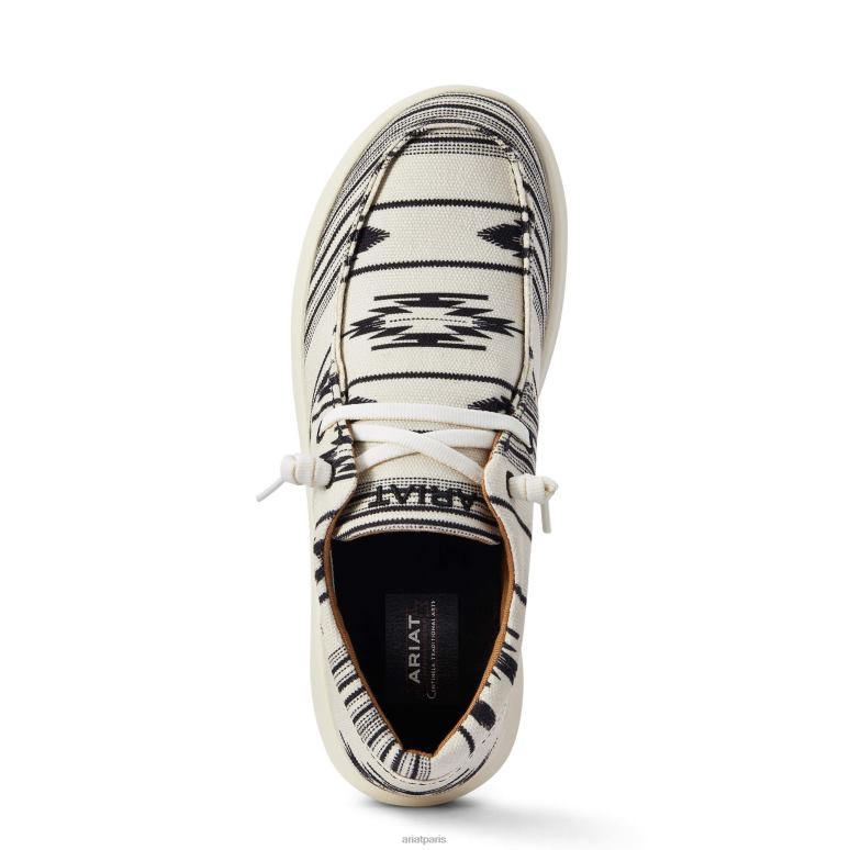 RJ66P2454 Hilo Chimayo Ariat chaussure crème cristo femmes