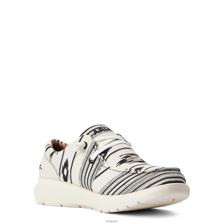 RJ66P2454 Hilo Chimayo Ariat chaussure crème cristo femmes