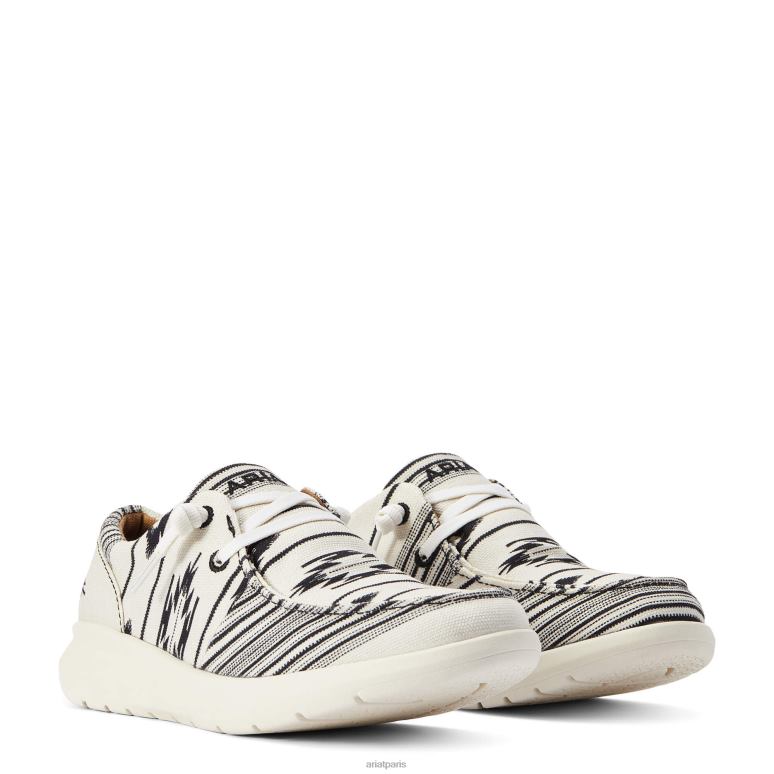 RJ66P2454 Hilo Chimayo Ariat chaussure crème cristo femmes