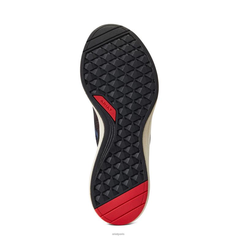 RJ66P2465 enflammer l'éco Ariat chaussure équipe marine femmes