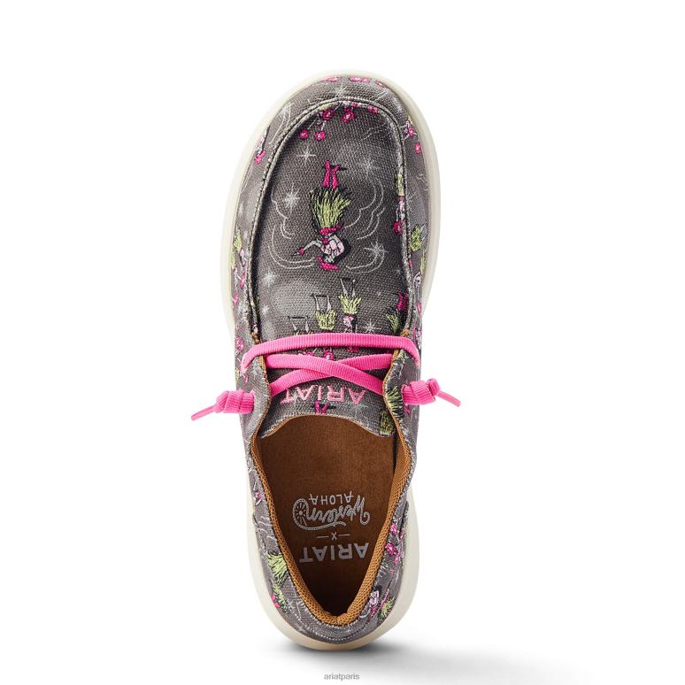 RJ66P2469 hilo occidental aloha Ariat chaussure impression hula femmes