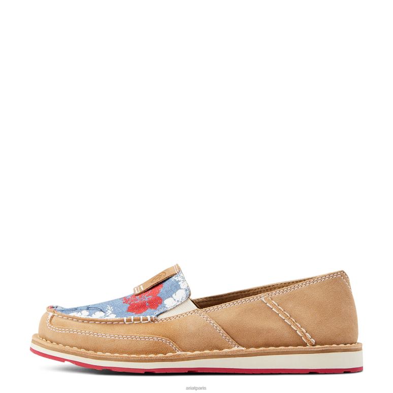 RJ66P2471 croiseur occidental aloha Ariat chaussure noyer femmes