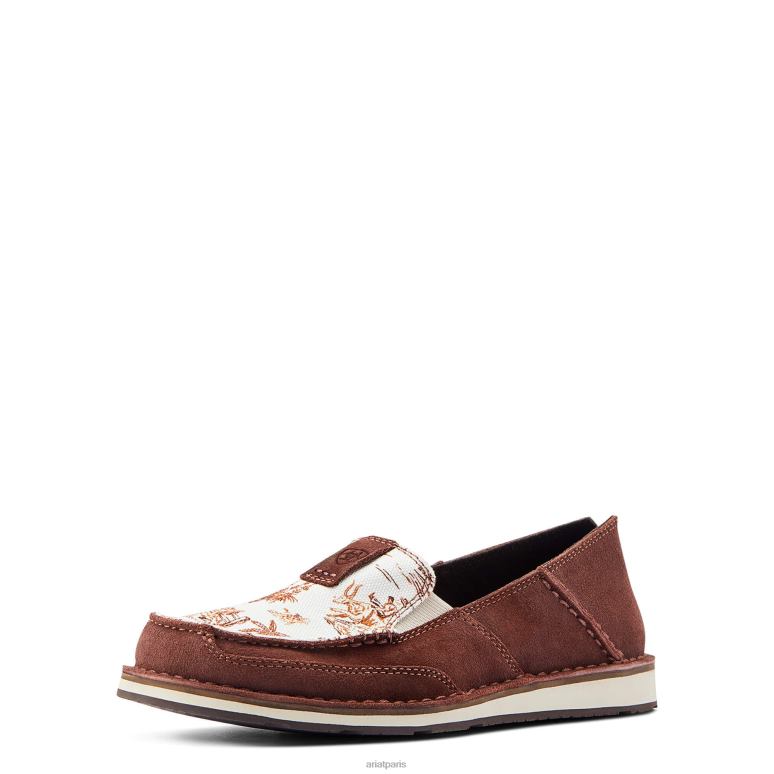 RJ66P2472 croiseur occidental aloha Ariat chaussure rouillé femmes