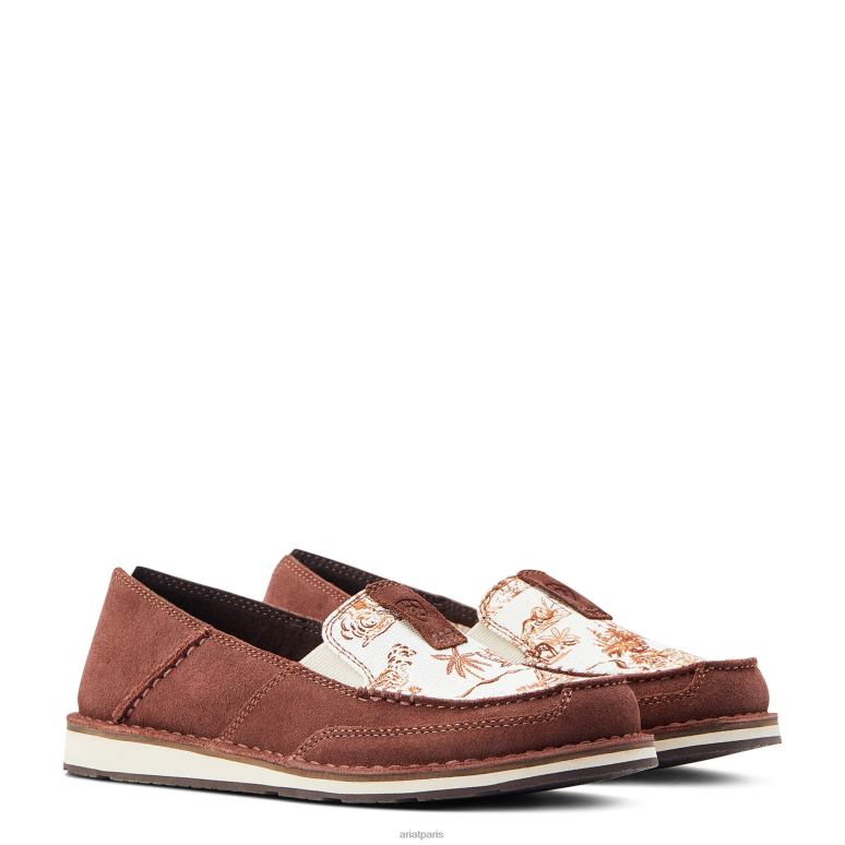 RJ66P2472 croiseur occidental aloha Ariat chaussure rouillé femmes