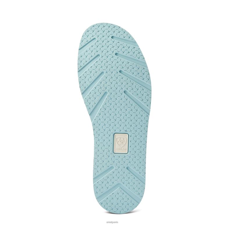 RJ66P2473 croiseur occidental aloha Ariat chaussure bombardier marron femmes