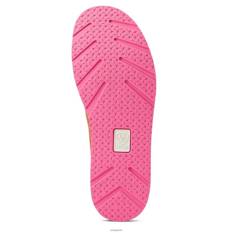 RJ66P2474 croiseur occidental aloha Ariat chaussure haricot noisette femmes