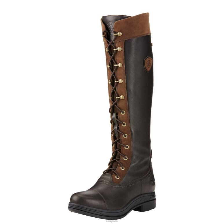 RJ66P2336 botte isolée coniston pro gore-tex Ariat chaussure ébène femmes