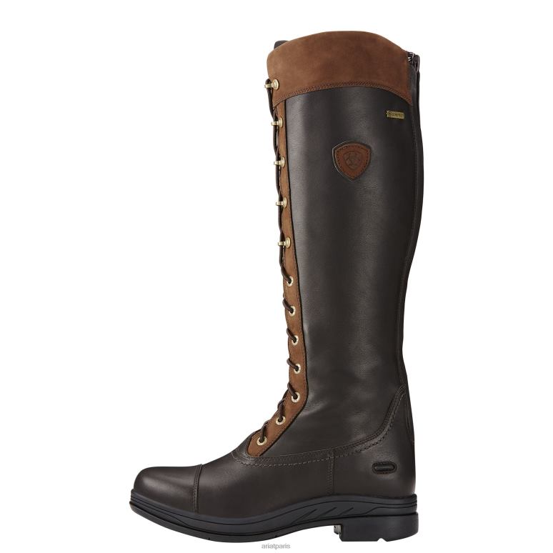 RJ66P2336 botte isolée coniston pro gore-tex Ariat chaussure ébène femmes