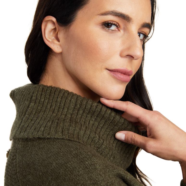 RJ66P3336 pull trois cheminées Ariat hauts Terre femmes