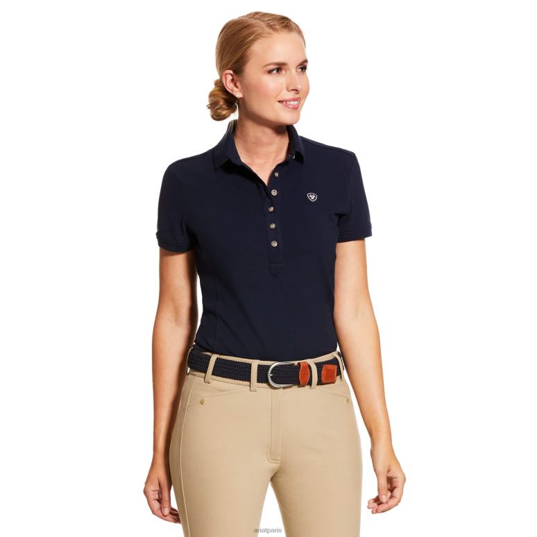 RJ66P3082 polo prix 2.0 Ariat hauts marine femmes