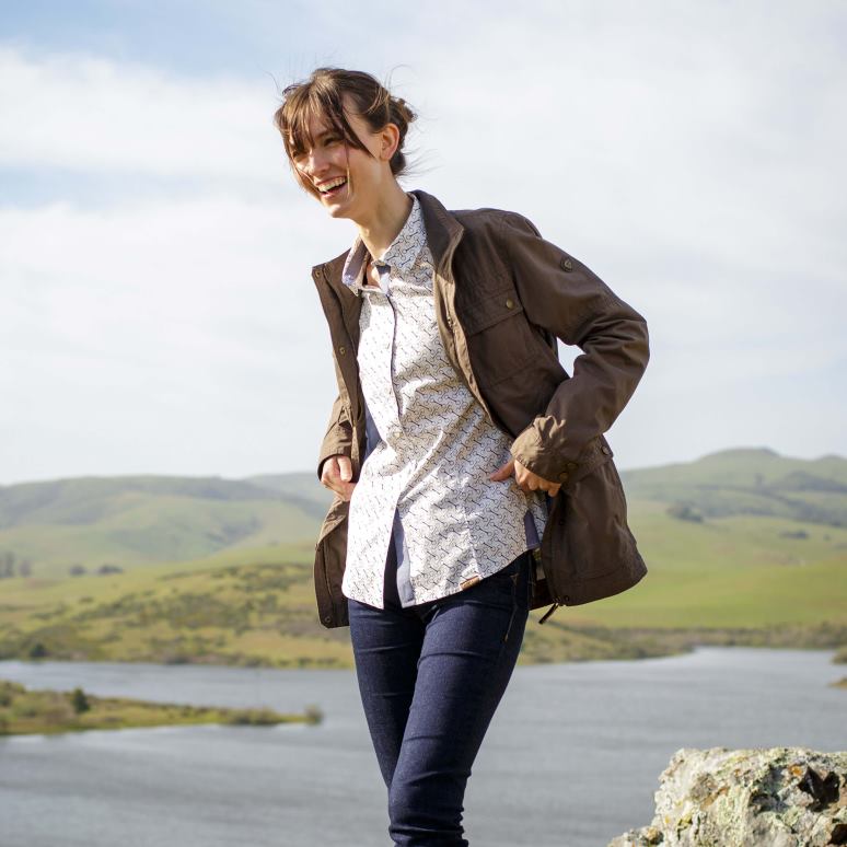 RJ66P3170 chemise Tomales Ariat hauts impression de bits femmes