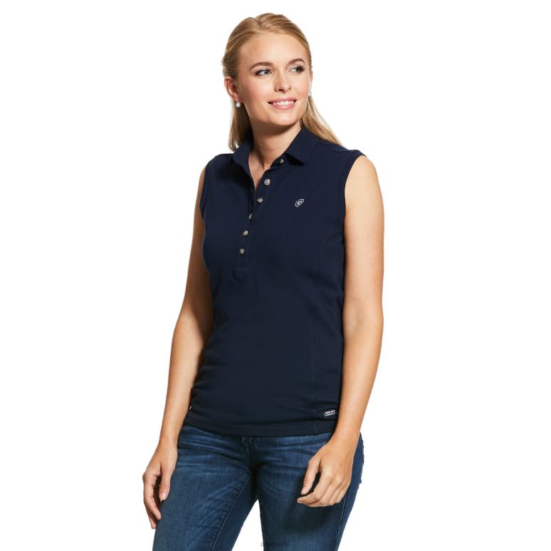 RJ66P3257 polo prix 2.0 Ariat hauts marine femmes