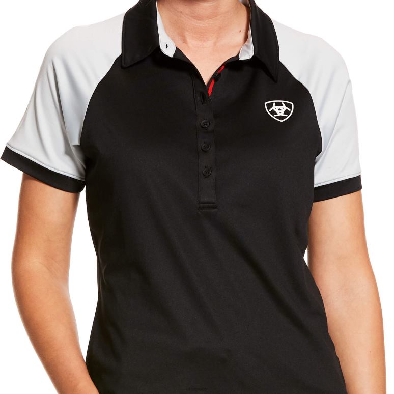 RJ66P3260 polo équipe 3.0 Ariat hauts noir femmes