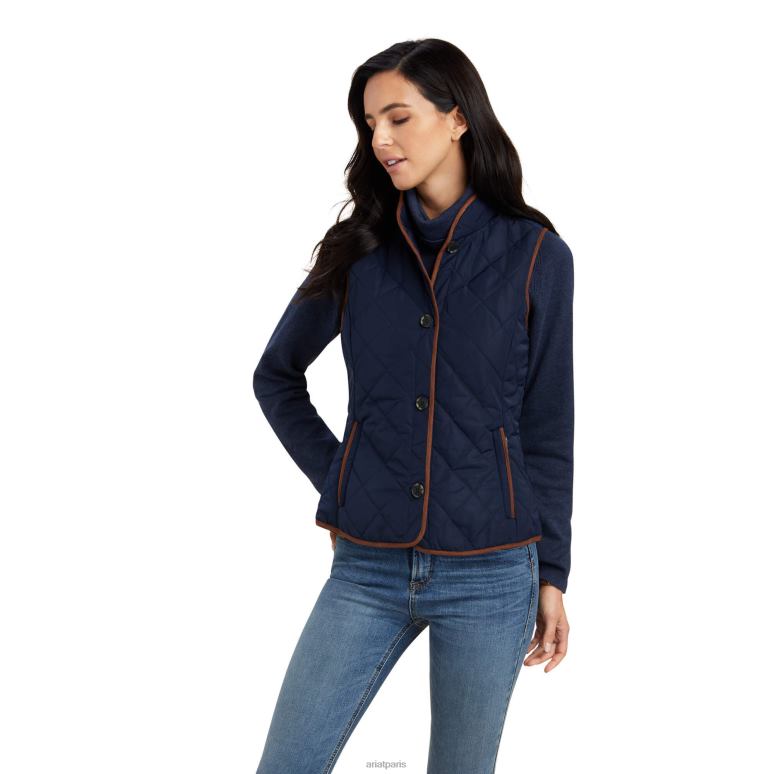 RJ66P3603 gilet woodside 2.0 Ariat hauts marine femmes