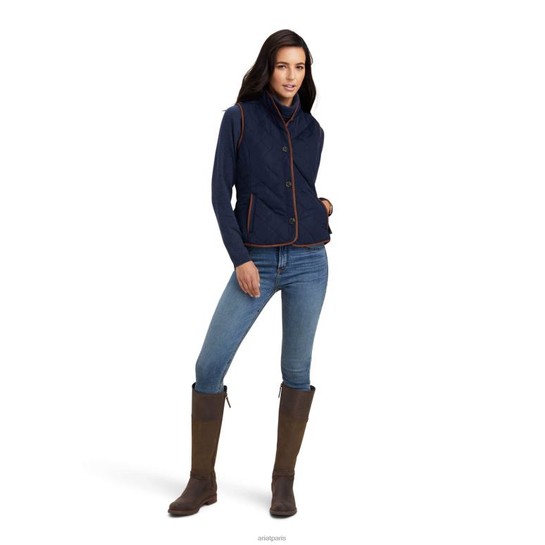 RJ66P3603 gilet woodside 2.0 Ariat hauts marine femmes