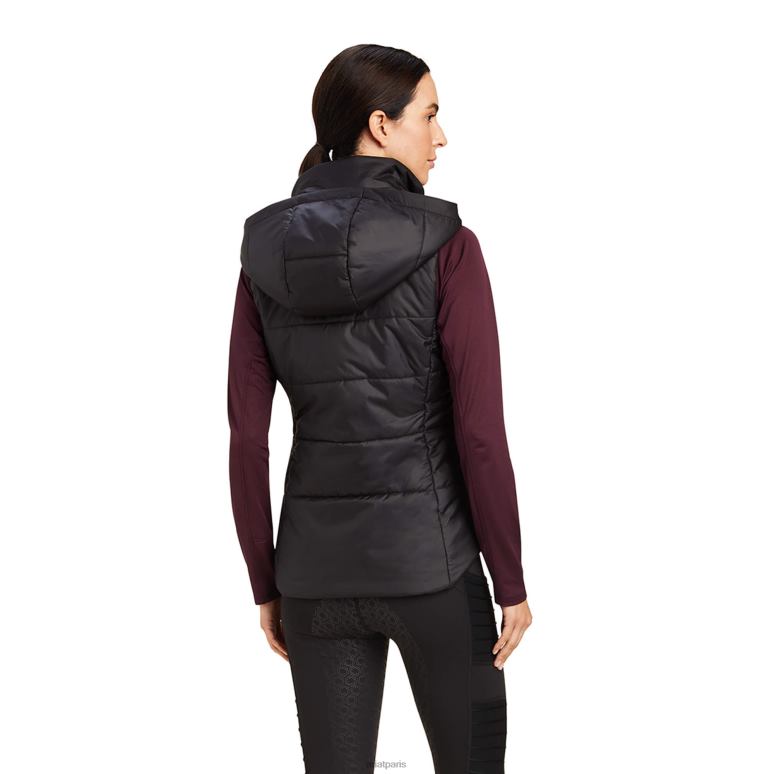 RJ66P3606 gilet d'harmonie Ariat hauts noir femmes