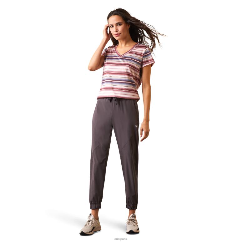 RJ66P2837 sommet de la lagune Ariat hauts reata serape femmes