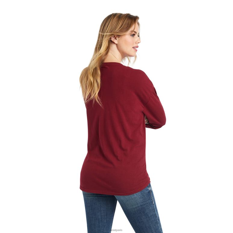 RJ66P3217 haut de la reine de la jungle Ariat hauts rubaiyat femmes