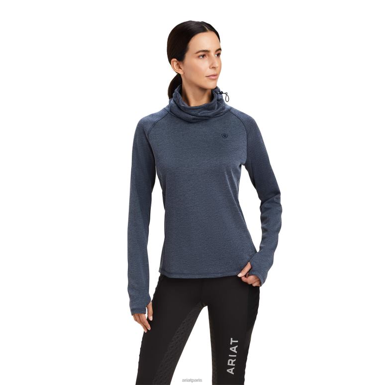 RJ66P3226 haut astucieux Ariat hauts éclipse marine femmes