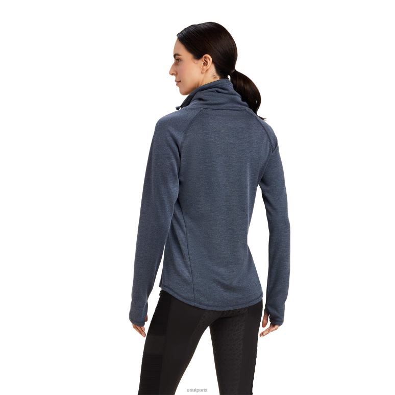 RJ66P3226 haut astucieux Ariat hauts éclipse marine femmes