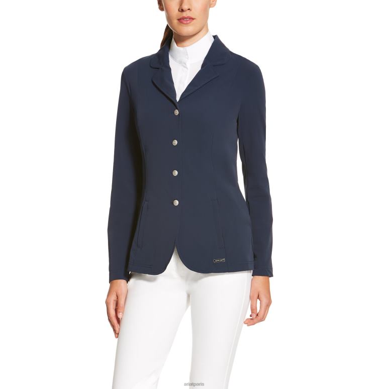 RJ66P3663 manteau de présentation artico Ariat hauts marine femmes