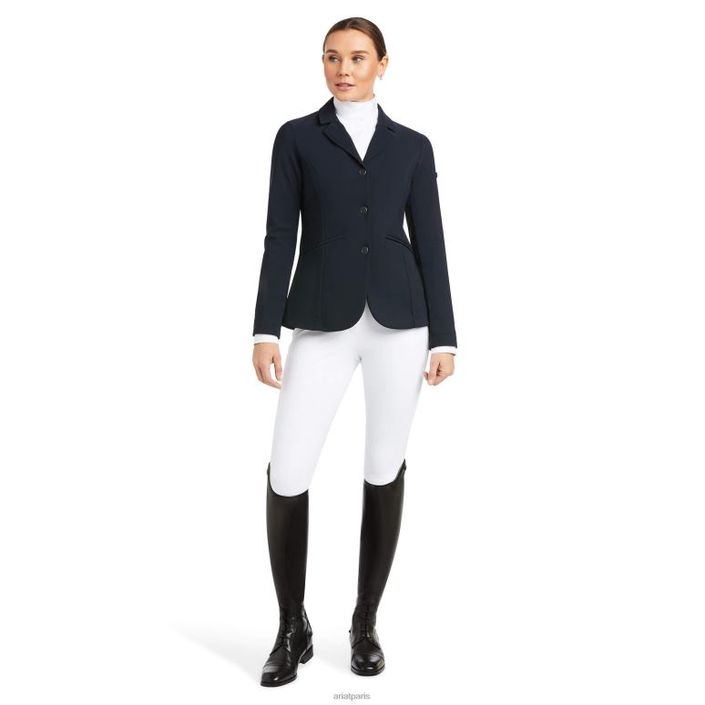 RJ66P3672 manteau de concours speranza Ariat hauts marine femmes
