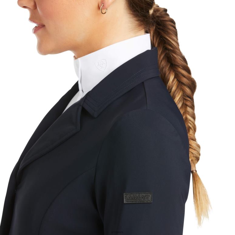 RJ66P3672 manteau de concours speranza Ariat hauts marine femmes